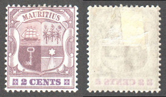 Mauritius Scott 94var Mint (P) - Click Image to Close
